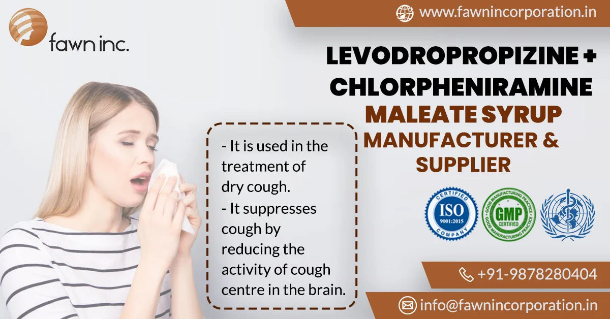 levodropropizine + chlorpheniramine maleate syrup