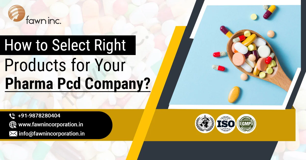 Select Right Products for Pharma PCD Company